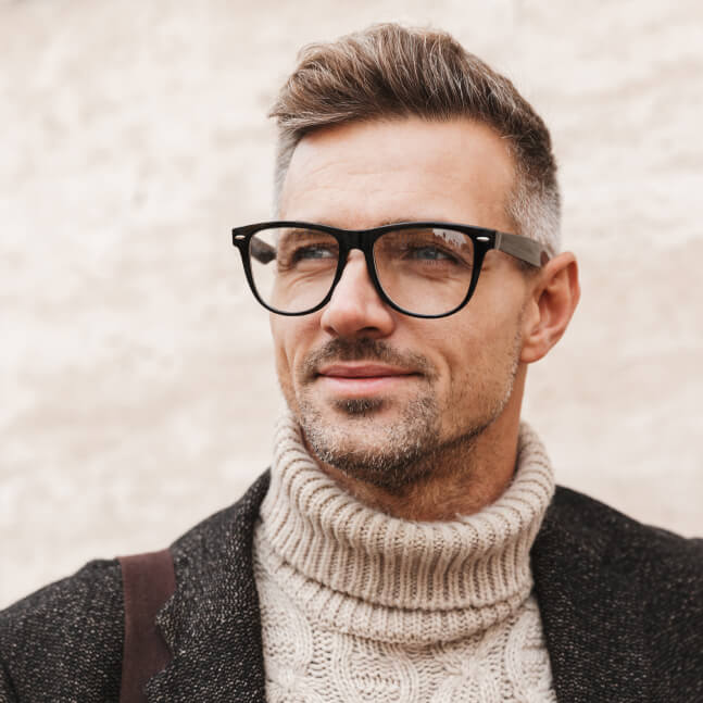 lunettes pour hommes