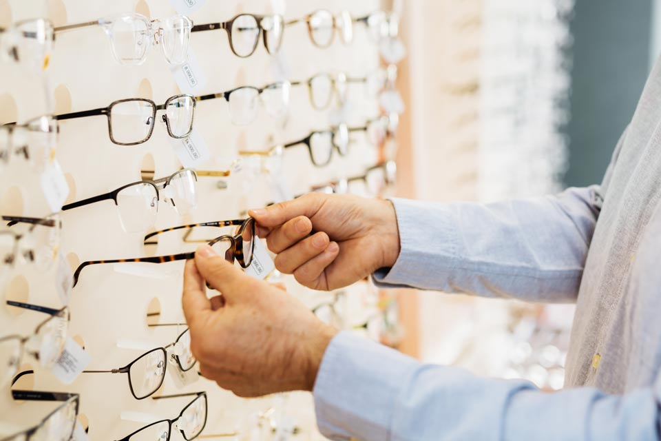 Montures de lunettes